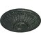 Ekena Millwork Modena Ceiling Medallion (Fits Canopies up to 5 1/4"), 23 1/2"OD x 3 1/2"P, Painted Turtle Crackle CM23MOPTC - alternate 3